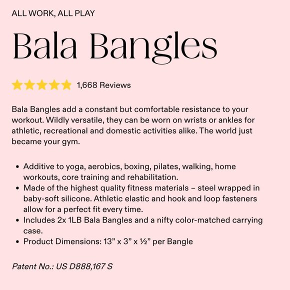 1LB Bala Bangles in Black Charcoal - 2LB Total - Picture 4 of 6